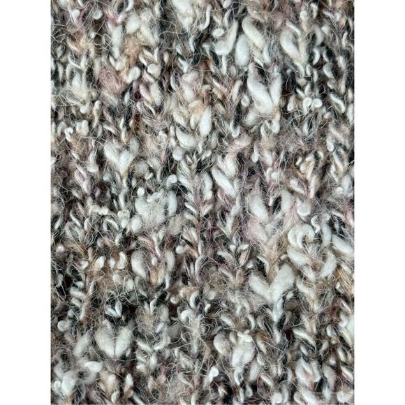 B8 - Buffalo David Bitton Marled Pink/Tan/Cream/Brown Knit Sweater Size Small - Picture 6 of 7